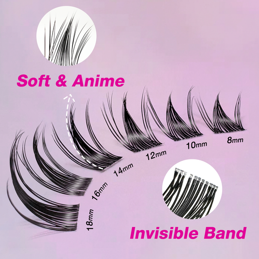 Manga Bold Lash Cluster Kit